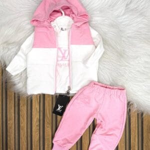set 3 piese lv pink (copie)