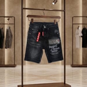 Blugi Scurti DSQ Black